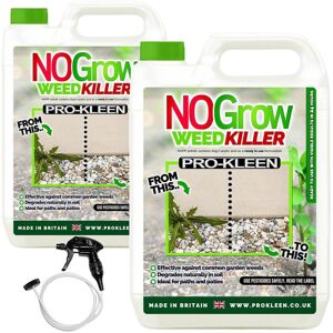 Pro-Kleen (10L) NoGrow 5L Acetic Acid Weed Killer Pro-Kleen (10L) NoGrow 5L Acetic Acid Weed Killer