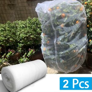 nobrand (100x150cm, 2pcs) Plant Protection Bag Cover Netting Mesh for Fruit Vegetable Tr nobrand (100x150cm, 2pcs) Plant Protection Bag Cover Netting Mesh for Fruit Vegetable Tr