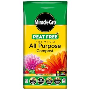 Miracle-Gro PEAT FREE Premium All Purpose Compost, 75 litre Miracle-Gro PEAT FREE Premium All Purpose Compost, 75 litre