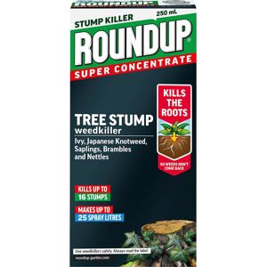 Scotts Miracle-Gro Roundup Tree Stump and Root Killer 250 ml Liquid Concentrate Scotts Miracle-Gro Roundup Tree Stump and Root Killer 250 ml Liquid Concentrate