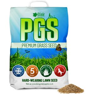 Elixir Garden Supplies (10kg) Premium Hard-Wearing Grass Seed 100g-20kg 3m²-570m² Elixir Garden Supplies (10kg) Premium Hard-Wearing Grass Seed 100g-20kg 3m²-570m²