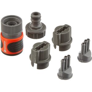 Gardena hose-sprinkler connection set: connection fittings for hose sprinkler, span, Acc Gardena hose-sprinkler connection set: connection fittings for hose sprinkler, span, Acc