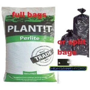 (50 LTR) PERLITE GRADE Hydroponics Grow Medium Pot Soil PLANTIT (50 LTR) PERLITE GRADE Hydroponics Grow Medium Pot Soil PLANTIT