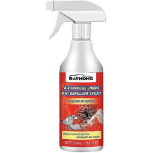Unbranded Automobile Engine Rat Mouse Repellent Spray Natural Vehicle Protection 60ml Unbranded Automobile Engine Rat Mouse Repellent Spray Natural Vehicle Protection 60ml