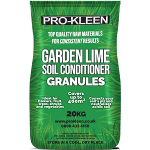 Pro-Kleen 20kg Garden Lime Soil Conditioner Granules Pro-Kleen 20kg Garden Lime Soil Conditioner Granules