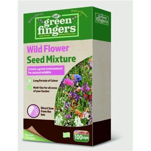 Unbranded GREEN FINGERS - Wildflower Seed Mix - 1kg Unbranded GREEN FINGERS - Wildflower Seed Mix - 1kg