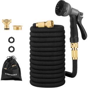 ICONNTECHS IT ICONNTECHS 30M/100FT Expandable Garden Hose with Double Core Latex, 3/4" & 1/2" ICONNTECHS IT ICONNTECHS 30M/100FT Expandable Garden Hose with Double Core Latex, 3/4" & 1/2"
