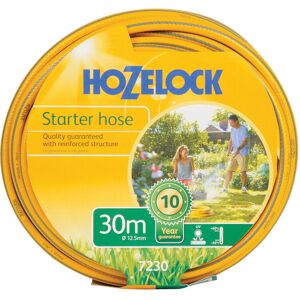 HOZELOCK - Starter Hose ? 12.5mm (1/2") 30m : Versatile, UV-resistant garden hos HOZELOCK - Starter Hose ? 12.5mm (1/2") 30m : Versatile, UV-resistant garden hos