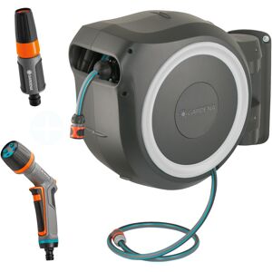 Gardena Wall Hose Box Rollup L 30 m: Flexible Irrigation for Large Gardens, swiv Gardena Wall Hose Box Rollup L 30 m: Flexible Irrigation for Large Gardens, swiv