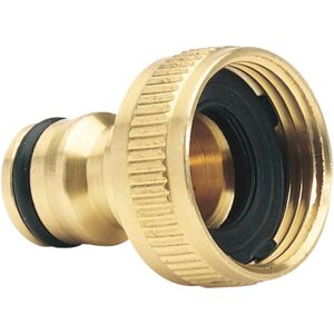 Draper 36198 Brass Garden Hose Tap Connector, 3/4" Draper 36198 Brass Garden Hose Tap Connector, 3/4"