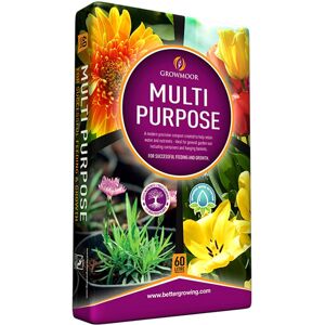 Multi-Purpose Growmoor Compost Soil Contains Nutrients for Plants - Nutrient Ric Multi-Purpose Growmoor Compost Soil Contains Nutrients for Plants - Nutrient Ric