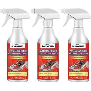 Unbranded 3pcs Automobile Engine Rat Mouse Repellent Spray Natural Vehicle Protection Unbranded 3pcs Automobile Engine Rat Mouse Repellent Spray Natural Vehicle Protection