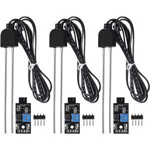 Spactz 3 Sets Soil Moisture Sensor, with Corrosion Resistant Probe Spactz 3 Sets Soil Moisture Sensor, with Corrosion Resistant Probe