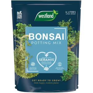 Westland Bonsai Potting Mix Peat Free 4L Planting Compost Strong Roots Healthy Westland Bonsai Potting Mix Peat Free 4L Planting Compost Strong Roots Healthy