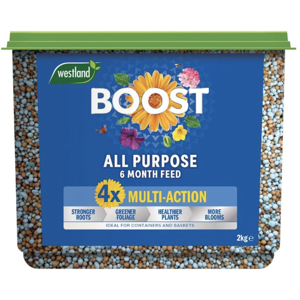 Westland Boost Slow Release Plant Food 2kg - 4x Multi-Action Formula Westland Boost Slow Release Plant Food 2kg - 4x Multi-Action Formula