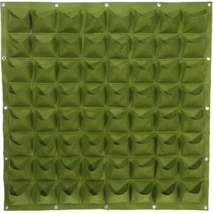 Unbranded (Green) Plant Grow Bag2 Colors 64 Pockets Vertical Outdoor Garden Felt Plants Fl Unbranded (Green) Plant Grow Bag2 Colors 64 Pockets Vertical Outdoor Garden Felt Plants Fl