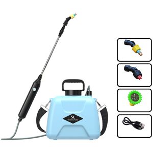 Maxpower (Blue) 5L Shoulder-type Electric Pesticide Sprayer 360 Rotating Nozzle Spray Gar Maxpower (Blue) 5L Shoulder-type Electric Pesticide Sprayer 360 Rotating Nozzle Spray Gar