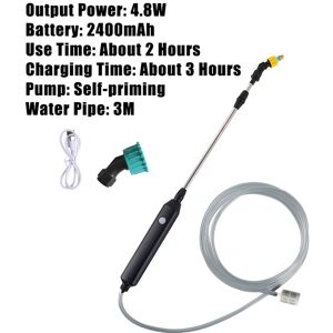 Maxpower (Spray Gun 3m Pipe) Electric Sprayer Automatic 5L Garden Plant Mister USB Rechar Maxpower (Spray Gun 3m Pipe) Electric Sprayer Automatic 5L Garden Plant Mister USB Rechar