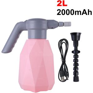 Maxpower (Pink 2L Nozzle) Electric Mist Spray Bottle Automatic Garden Watering Can Adjust Maxpower (Pink 2L Nozzle) Electric Mist Spray Bottle Automatic Garden Watering Can Adjust