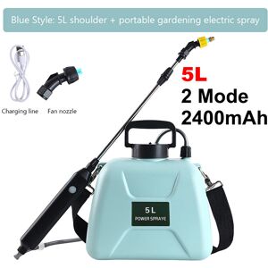 Maxpower (Blue 5L) 5L Electric Sprayer Garden Automatic Pesticide Sprayer Spray Gun Recha Maxpower (Blue 5L) 5L Electric Sprayer Garden Automatic Pesticide Sprayer Spray Gun Recha