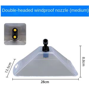 Maxpower (Double Head-M) Agricultural Windproof Nozzle Power Fan-type Sprayer Nozzle Elec Maxpower (Double Head-M) Agricultural Windproof Nozzle Power Fan-type Sprayer Nozzle Elec