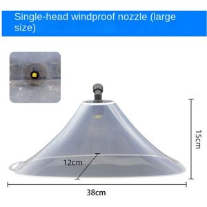 Maxpower (Single Head-L) Agricultural Windproof Nozzle Power Fan-type Sprayer Nozzle Elec Maxpower (Single Head-L) Agricultural Windproof Nozzle Power Fan-type Sprayer Nozzle Elec