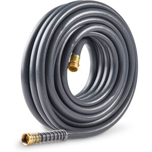 Fiskars Gilmour 874501-1001 Flexogen Super Duty Garden Hose Gray 5/8 inch x 50 feet Gra Fiskars Gilmour 874501-1001 Flexogen Super Duty Garden Hose Gray 5/8 inch x 50 feet Gra