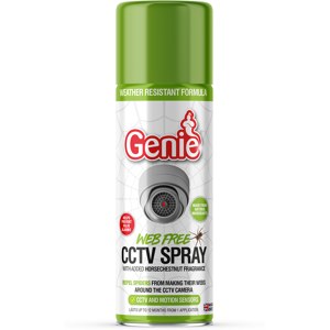 Genie Web Free CCTV Spray Spider Cleaner Deterrent Repellent 300ml Genie Web Free CCTV Spray Spider Cleaner Deterrent Repellent 300ml