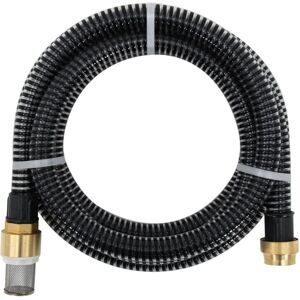 vidaXL Suction Hose, Watering Pipe with Brass Connectors, Garden Pump Hose for I vidaXL Suction Hose, Watering Pipe with Brass Connectors, Garden Pump Hose for I