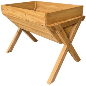 Selections Veg-Trough Wooden Raised Vegetable Bed Planter (75cm) Selections Veg-Trough Wooden Raised Vegetable Bed Planter (75cm)