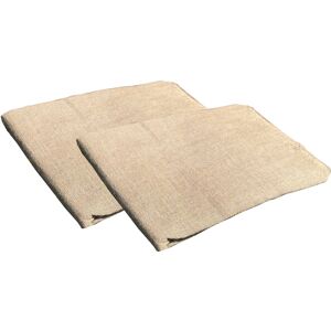Selections Set of 2 Jute Hessian Plant Protection Liner Weed Control 5m x 1m Selections Set of 2 Jute Hessian Plant Protection Liner Weed Control 5m x 1m