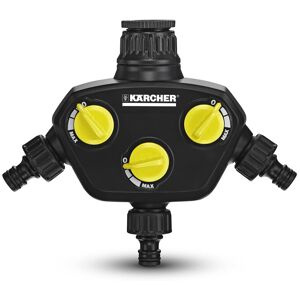 Kärcher K?rcher 2.645-200.0 3-Way Tap Adapter, Schwarz Kärcher K?rcher 2.645-200.0 3-Way Tap Adapter, Schwarz