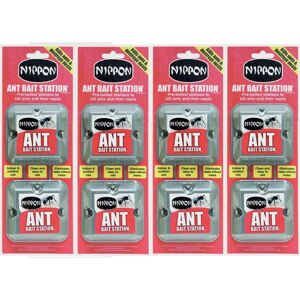 Vitax 4 X Nippon Nippon Ant Bait Station Twin Pack Vitax 4 X Nippon Nippon Ant Bait Station Twin Pack