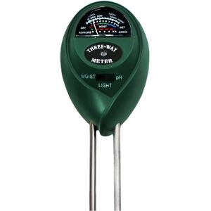 GreenZech 3 In1 Soil PH Meter Garden Plants Flowers Moisture Sunlight Tester GreenZech 3 In1 Soil PH Meter Garden Plants Flowers Moisture Sunlight Tester