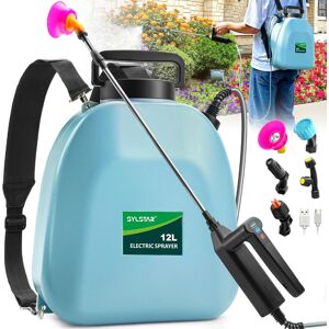 Unbranded 12L Battery Powered Knapsack Sprayer, Electric Garden Sprayers Handle with 3 Spr Unbranded 12L Battery Powered Knapsack Sprayer, Electric Garden Sprayers Handle with 3 Spr
