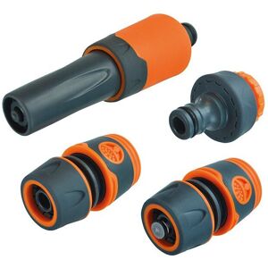Faithfull Plastic Hose Fittings Starter Kit 1/2in Faithfull Plastic Hose Fittings Starter Kit 1/2in