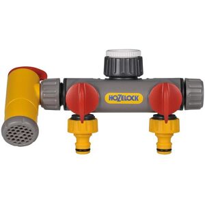 Hozelock 2250 Flowmax 3-way Tap Connector 1/2 - 1in Bsp Hozelock 2250 Flowmax 3-way Tap Connector 1/2 - 1in Bsp