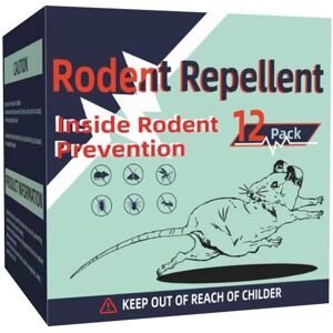 Unbranded 12 Pack Peppermint Oil For Mice Rats Squirrel Indoor & Outdoor Use, Natural Rat Unbranded 12 Pack Peppermint Oil For Mice Rats Squirrel Indoor & Outdoor Use, Natural Rat