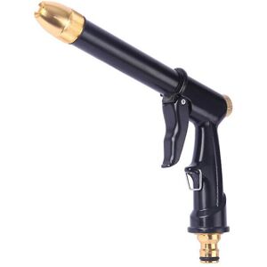 Unbranded (Black, One size) Portable Adjustable Garden Hose High Pressure Gun Metel Nozzle Unbranded (Black, One size) Portable Adjustable Garden Hose High Pressure Gun Metel Nozzle