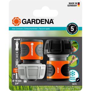 Gardena Hose Connector Set 19 mm (3/4 inch): For the beginning and end of the ho Gardena Hose Connector Set 19 mm (3/4 inch): For the beginning and end of the ho