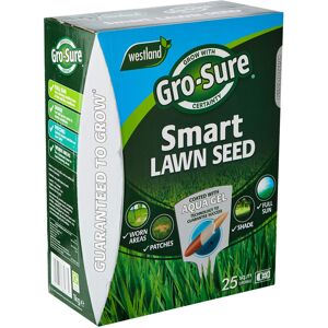 Westland Gro-Sure Aqua Gel Coated Smart Grass Lawn Seed, 25 m2, 1 kg Westland Gro-Sure Aqua Gel Coated Smart Grass Lawn Seed, 25 m2, 1 kg
