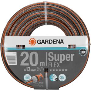 Gardena Premium Superflex Hose 13 mm (1/2 inch), 20 m: Garden Hose with Power-Gr Gardena Premium Superflex Hose 13 mm (1/2 inch), 20 m: Garden Hose with Power-Gr