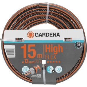 Gardena Comfort Highflex Hose 13 mm (1/2 inch), 15 m: Garden Hose with Power-Gri Gardena Comfort Highflex Hose 13 mm (1/2 inch), 15 m: Garden Hose with Power-Gri