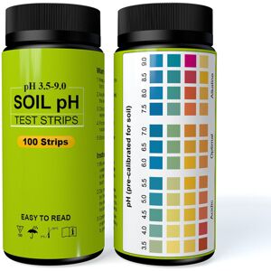 Unbranded 100pcs Soil pH Test Strips Kit, 3.5-9 Range, High Accuracy for Garden and Lawn Unbranded 100pcs Soil pH Test Strips Kit, 3.5-9 Range, High Accuracy for Garden and Lawn