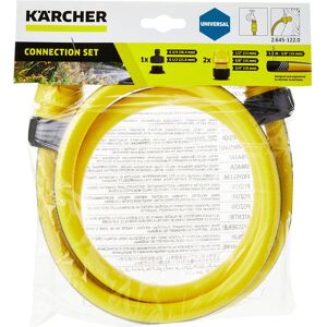 Kärcher K?rcher (26451220) 1.5m Hose Connection Set with Connectors, Black Kärcher K?rcher (26451220) 1.5m Hose Connection Set with Connectors, Black