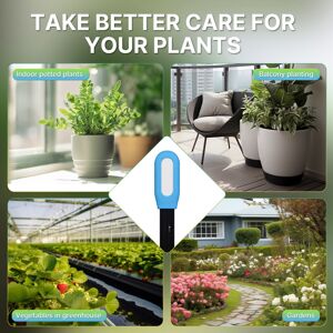 Unbranded Smart Soil Moisture and Temperature Monitor BT APP 16.2x3.4x2.1cm Unbranded Smart Soil Moisture and Temperature Monitor BT APP 16.2x3.4x2.1cm