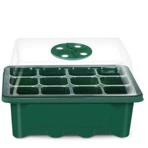 GreenZech (10 Set 6 Holes) 6/12 Holes Plant Seed Grows Box Nursery Seedling Starter Garden GreenZech (10 Set 6 Holes) 6/12 Holes Plant Seed Grows Box Nursery Seedling Starter Garden