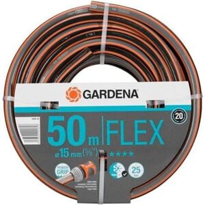 GARDENA Comfort FLEX garden hose – Length 50m – Ø15mm – Anti-knot and non-deform GARDENA Comfort FLEX garden hose – Length 50m – Ø15mm – Anti-knot and non-deform