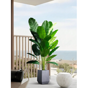 Unbranded Large Artificial Plants Bird Of Paradise Tree Tropical Fake Banana Leaves Big Si Unbranded Large Artificial Plants Bird Of Paradise Tree Tropical Fake Banana Leaves Big Si