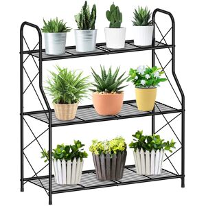 Mutool 3 Tier Metal Plant Stand, Ladder Shelf for Outdoor Indoor Plant, Corner P Mutool 3 Tier Metal Plant Stand, Ladder Shelf for Outdoor Indoor Plant, Corner P